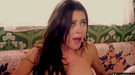 Отшлепал линейкой студентку и жестко её поимел черным хуем