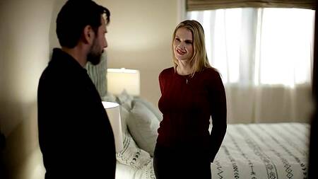 Блондинка вспоминает старые деньги и страстно ебется с бывшим