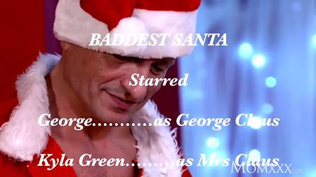 Дед Мороз наслаждается шикарным телом Снегурочки