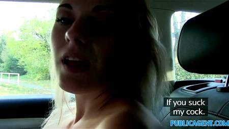 Порно агент предложил блондинке приятный заработок