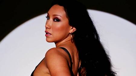 Азиатка Vicki Chase тащится от ганг банг с неграми