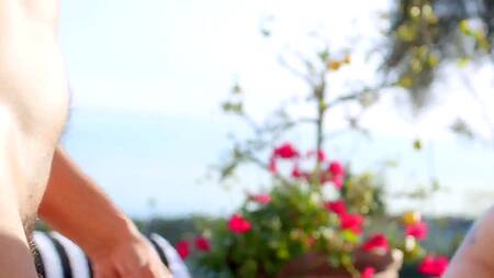 Если мужа нет дома, то зрелая Syren De Mer может отдаться негру