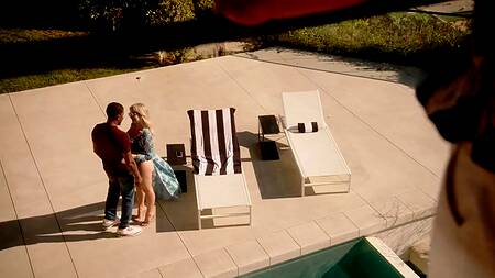 Белокурой милфе Vic Marie нравится большой хуй негра