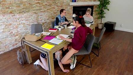 Проект подождет, студентке захотелось секса с однокурсником