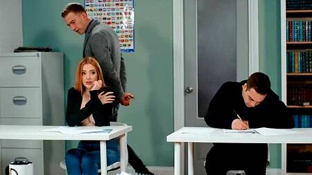 Лучше ебаться с учителем, чем писать шпаргалки на сиськах