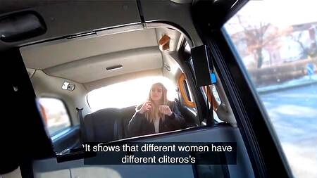 Худая Alba Lala в сетке отдается таксисту в анал