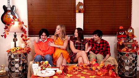 Сделали день благодарения незабываемым, отдавшись пасынкам