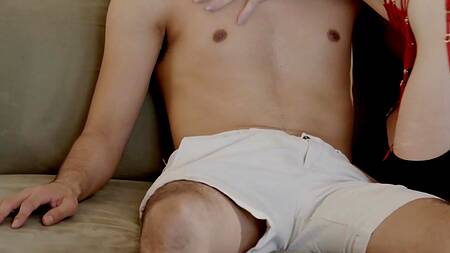 Рыжая училка поставил пять, но только после анала