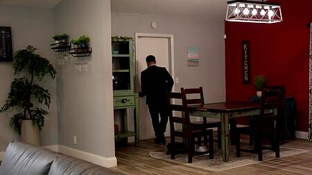 Худая падчерица приласкала киску раком и соблазнила отчима