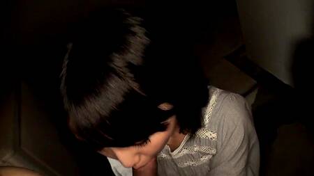 Показал милой японке свою квартиру и трахнул её на балконе