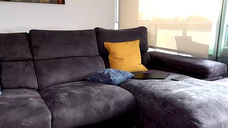 Жопастая мусульманка в лосинах таки соблазнила на секс