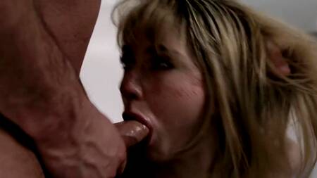 Наказал милую падчерицу с веснушками, жестко её поимев