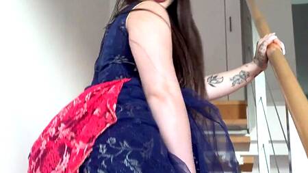 Милашка не сдержалась и во время ебли нассала на парня