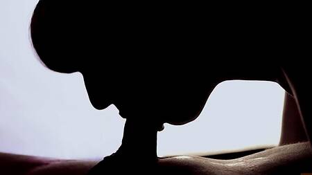 Нереально красивый секс с окончанием в рот девушки