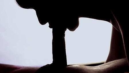 Нереально красивый секс с окончанием в рот девушки