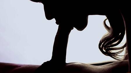 Нереально красивый секс с окончанием в рот девушки