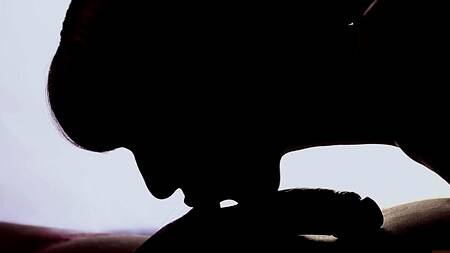 Нереально красивый секс с окончанием в рот девушки