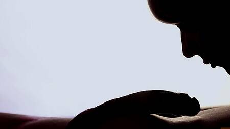 Нереально красивый секс с окончанием в рот девушки