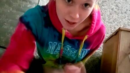 Сводная сестра, хочешь попробовать сделать мне минет?