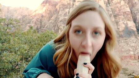 Посетили национальный парк и занялись там жарким сексом