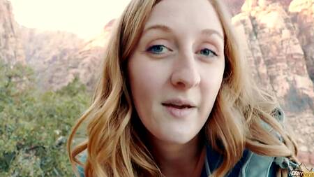 Посетили национальный парк и занялись там жарким сексом