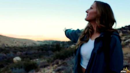 Посетили национальный парк и занялись там жарким сексом