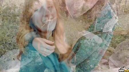 Посетили национальный парк и занялись там жарким сексом