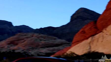 Красотка долго возбуждала и отсосала член на природе