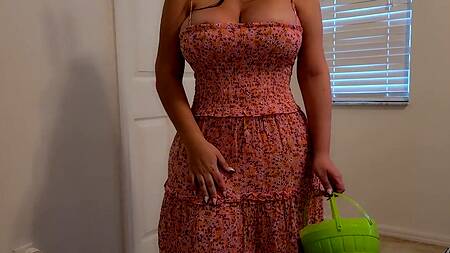 Эта пасха запомнится мачехе, ведь её трахнул пасынок