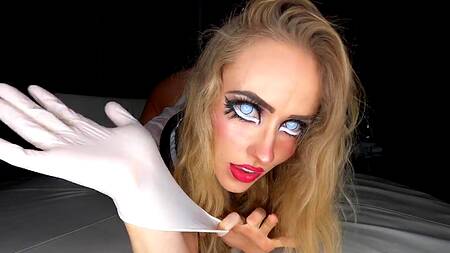 Искусственная сперма в жопе и анальная мастурбация