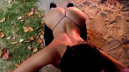 Хотел пожарить шашлык, но отжарил красивую сводную сестру