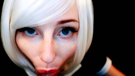 Девушка робот ублажает сексуальные фантазии хозяина