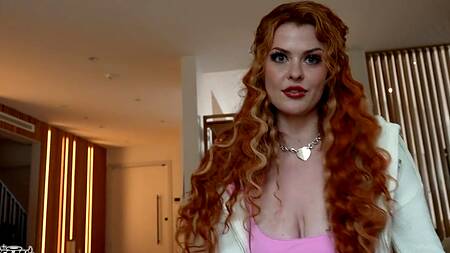 Кудрявая рыжуля снова хочет на член сводного братика