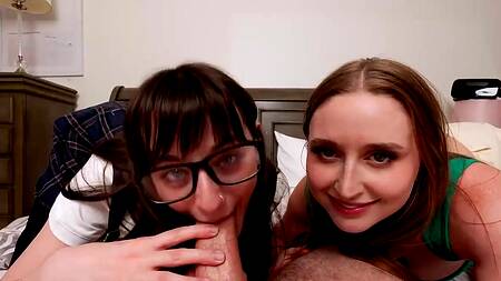 Сперва трахнул подругу падчерицы, а потом и саму падчерицу