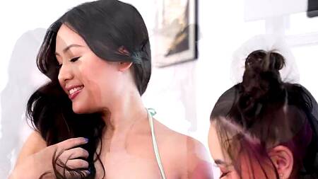 Подборка чувственного секса со студентками азиатками