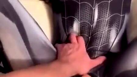 Sophie Rain (Софи Рейн) онлифанщица в костюме человека паука