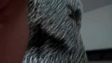 Титькастая краля шалит перед вебкой с любимой секс игрушкой