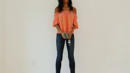 Порно агент оприходовал на кастинге шикарную негритянку