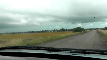 Зрелая тетка сладко стонет мастурбируя в салоне автомобиля