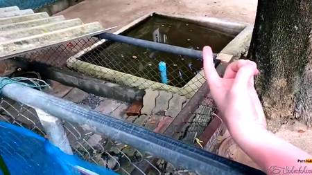 Засадил на пляже худенькой блондинке с большим клитором