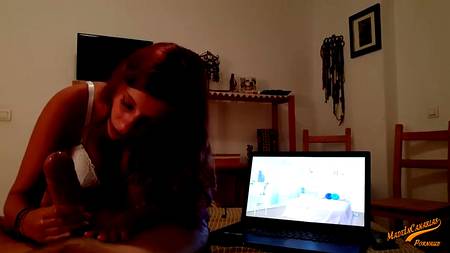 Рыжая нимфа запрыгнула задницей на толстый болт бойфренда