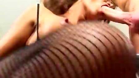 Оргазм от анального траха