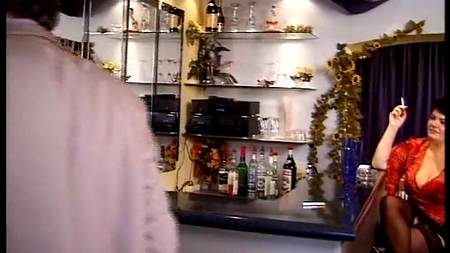 Сняли телок в баре