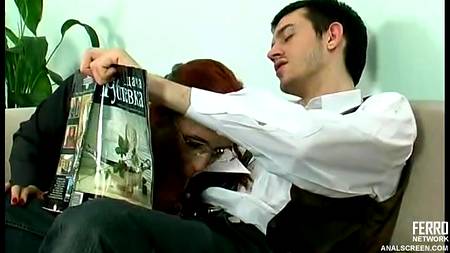 Хороший анал в приемной