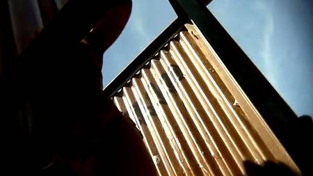 Снял блондинку в кабинке для переодевания