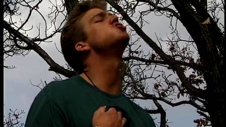 В лесочке отодрал очкастую девку