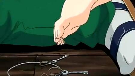 Мужик в мультике жестко ебет пленницу огромным хуем