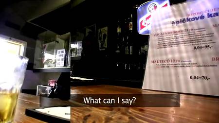 Барменша любит деньги и трах