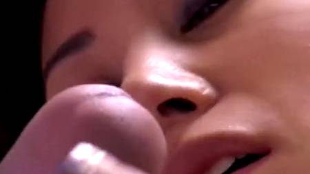 Японская любительница спермы и траха