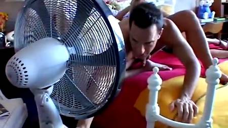 Дама получила от своего молодого мужа заряд сексуальной бодрости